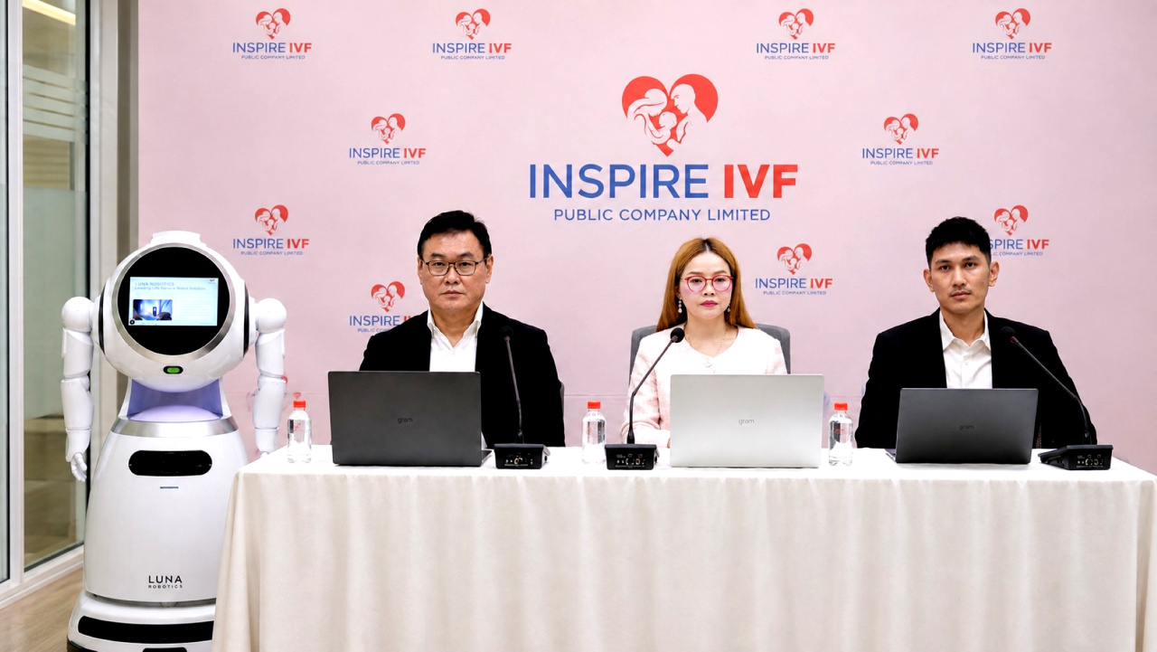 Inspire IVF ส่ง “LUNA Robotics” โชว์เวที Opportunity Day ปักหมุดองค์กรแห่งอนาคต