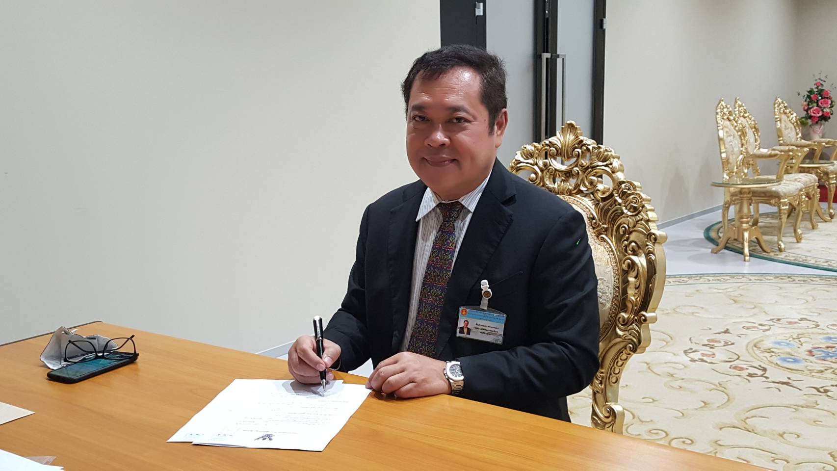 "ทวี สอดส่อง" รายงานตัว ส.ส. บัญชีรายชื่อ "พรรคประชาชาติ" แทน "วันมูหะมัดนอร์" ขอลาออกจากตำแหน่ง