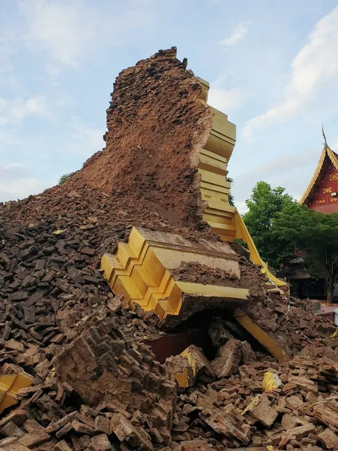 กรมศิลป์รุดตรวจสอบเร่งบูรณะเจดีย์วัดศรีสุพรรณ จ.เชียงใหม่