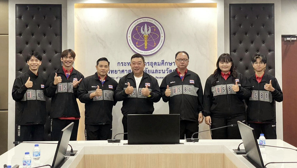 มก. ส่ง 4 นิสิตติดทีมชาติไทย ลุยศึกกีฬาคอมแบทมหาวิทยาลัยโลก 2026 ณ บราซิล