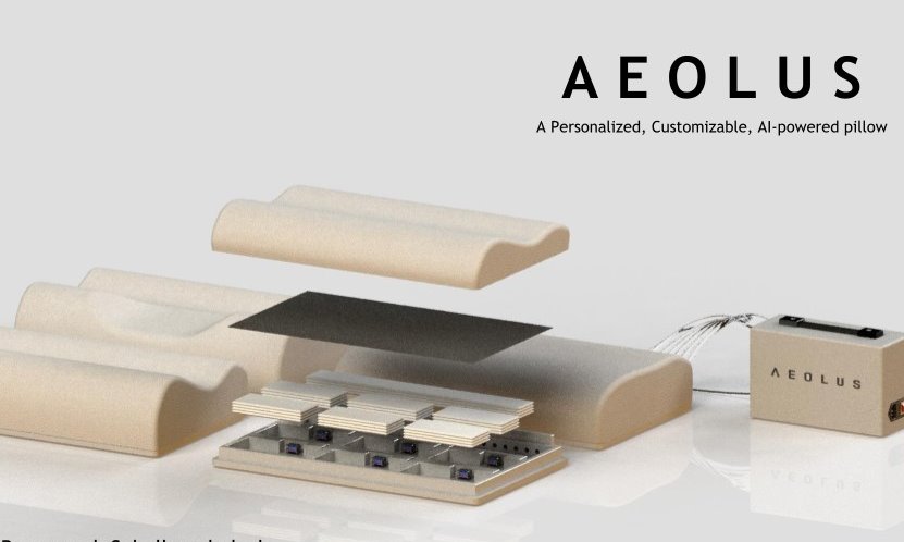 “AEOLUS” หมอนปรับระดับ เพื่อคนนอนไม่หลับ ผลงานสุดเจ๋งนศ.มจธ.