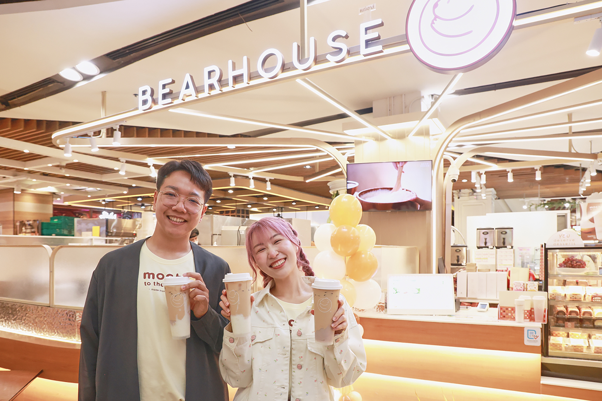 BEARHOUSE เปิดตัวเมนูใหม่ ‘mochi to the moon’ โมจิหนุบหนับคู่เผือกนุ่ม ฟินขั้นสุด!