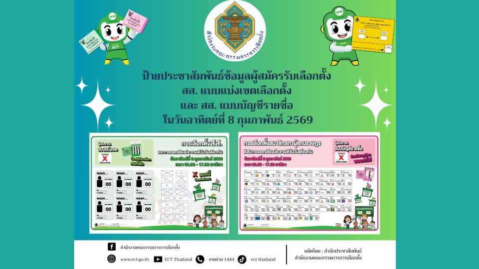 ขั้นตอนการลงคะแนนใช้สิทธิเลือกตั้ง สส. และออกเสียงประชามติ และแผนผังการจัดหน่วยเลือกตั้ง 