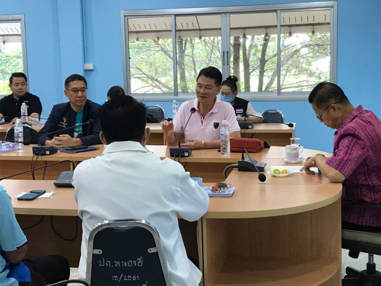 สมาคมประกันวินาศภัยไทย ลงพื้นที่ติดตามโครงการธนาคารน้ำใต้ดิน “หนองฮีโมเดล” ร่วมกับอำเภอหนองฮี 