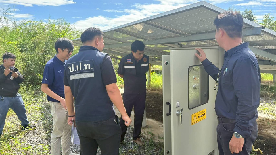 ป.ป.ท.เขต 6 ตรวจโครงการน้ำ 49 ล้าน สุโขทัย สร้างเสร็จไม่ได้ใช้อ้างอุปกรณ์ถูกขโมย 