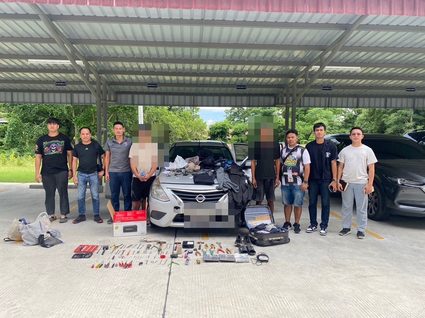 รวบ 3 คนร้ายแก๊งลักรถใช้เวลาไม่ถึง 2 นาที ตระเวนโจรกรรมตามชายแดนส่งขายประเทศเพื่อนบ้าน