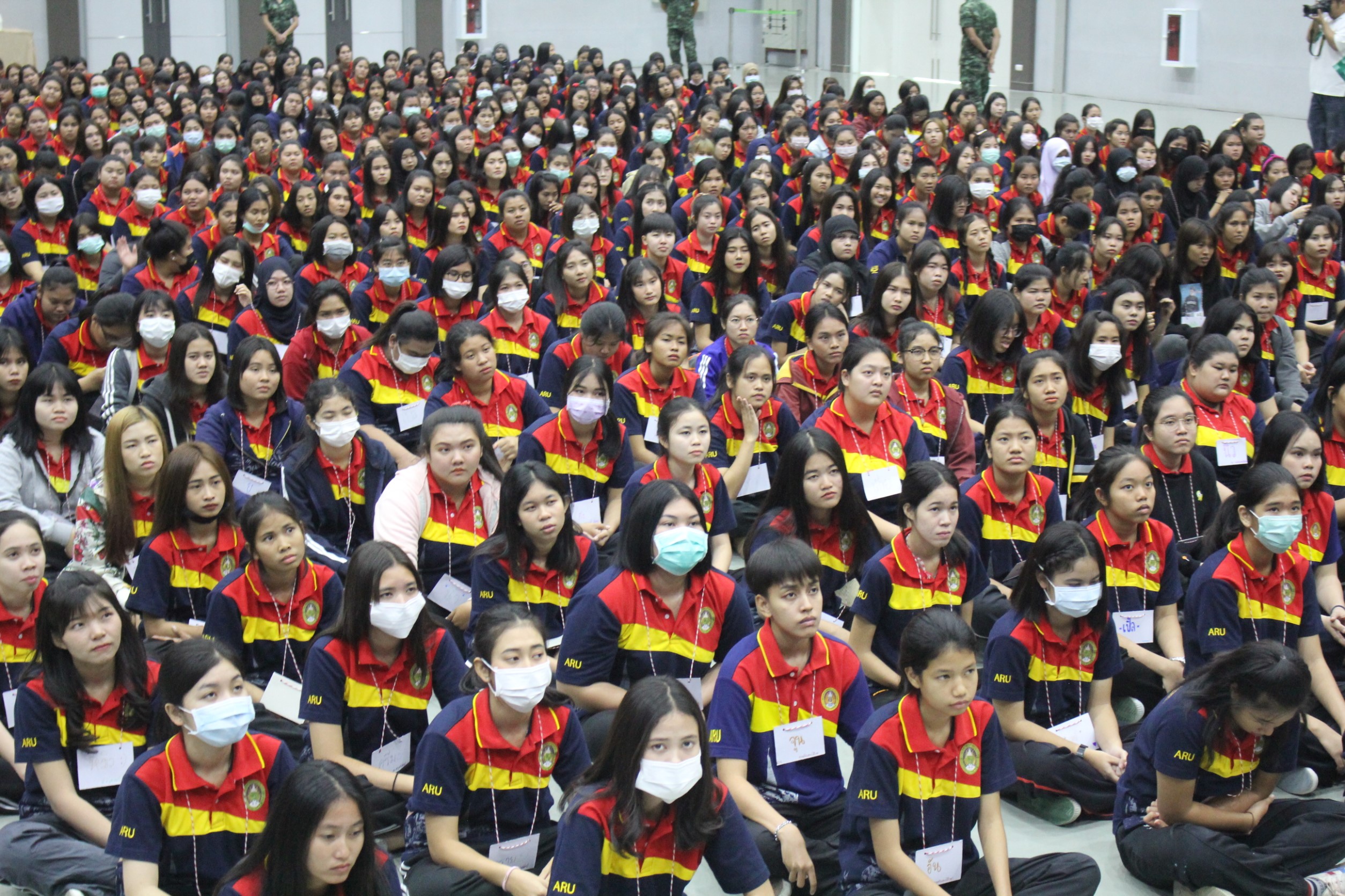 คณะมนุษยศาสตร์ มรภ.พระนครศรีอยุธยา ร่วมกับ พัน ปจว.ค่ายสมเด็จพระนารายณ์มหาราช จัดอบรมเชิงปฏิบัติการส่งเสริมความรักสามัคคีให้กับนักศึกษา