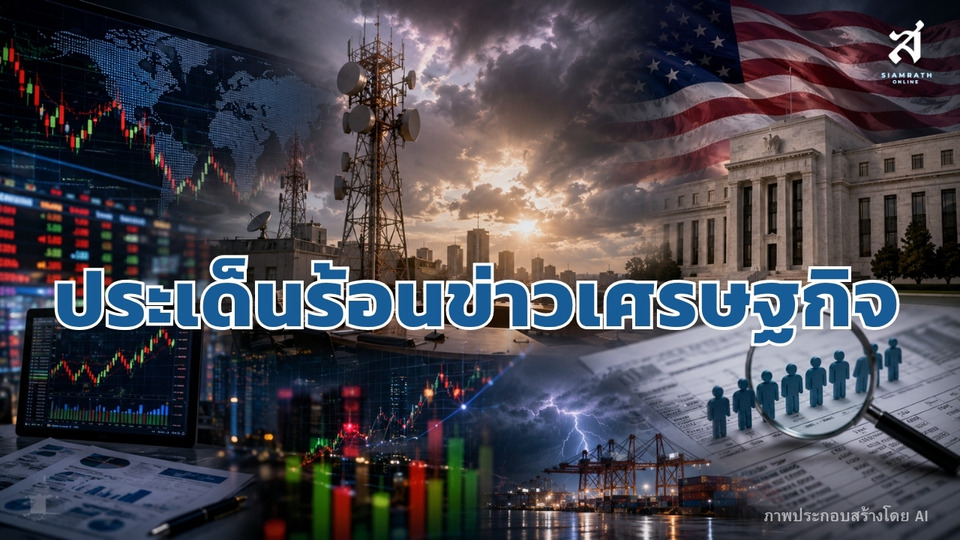 ประเด็นร้อนข่าวเศรษฐกิจ วันที่ 6 สิงหาคม 2569