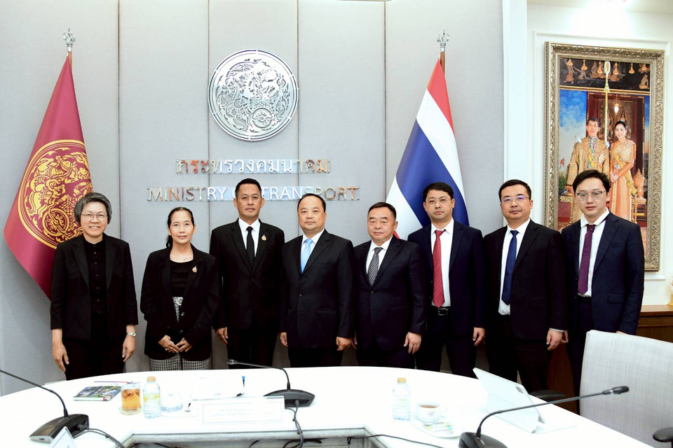 คมนาคมไทยโตต่อเนื่อง นลท.จีนสนใจร่วมลงทุนโครงสร้างพื้นฐาน เสริมการเชื่อมต่อศก.–โลจิสติกส์อนุภูมิภาค