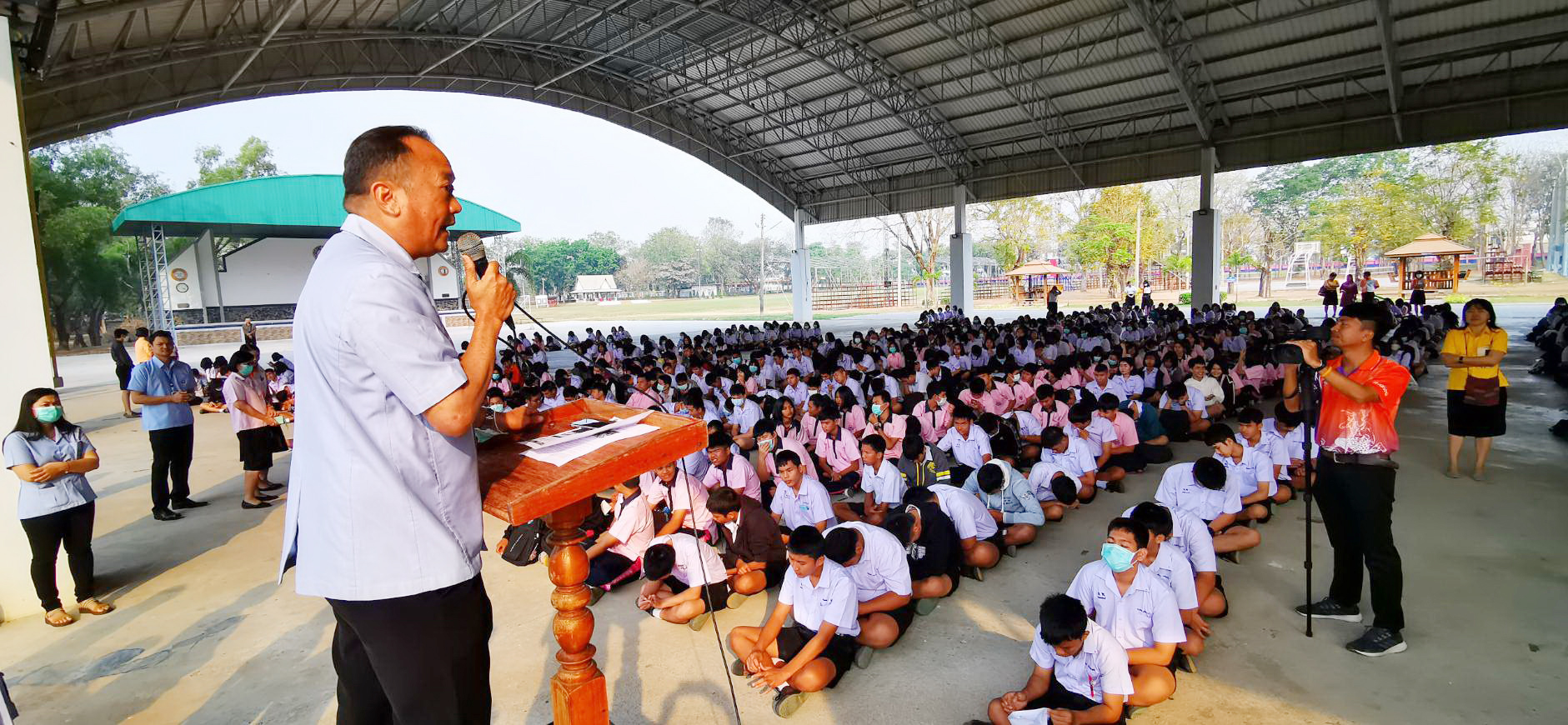 โรงเรียนดังเมืองพิจิตรสั่งเด็กนักเรียนเที่ยวเกาหลีหยุดเรียน 14 วัน คุมเข้ม "โควิด-19"