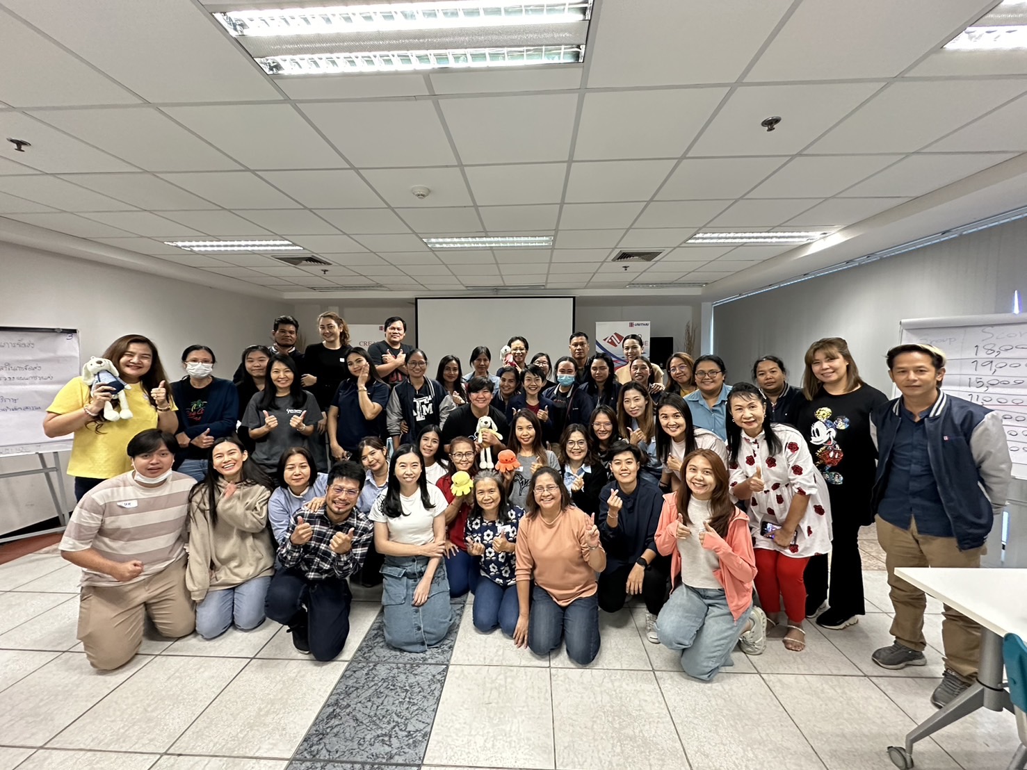ยูนิไทย โลจิสติคส์ และยูนิไทย คลังสินค้า อบรมหลักสูตรการบริการที่เป็นเลิศและสร้างความพึงพอใจสูงสุดให้กับลูกค้า 
