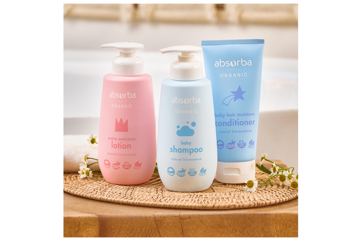 Absorba แบรนด์พรีเมี่ยมจากฝรั่งเศส เปิดตัวสินค้าใหม่กลุ่มเบบี้แคร์สูตรออร์แกนิกเอาใจกลุ่มคุณแม่ยุคใหม่