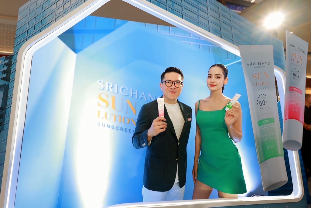 "ศรีจันทร์" คว้า "โบว์-เมลดา" พรีเซ็นเตอร์ "ศรีจันทร์ ซันลูชั่น ซันสกรีน" นวัตกรรมความงามฝีมือคนไทย