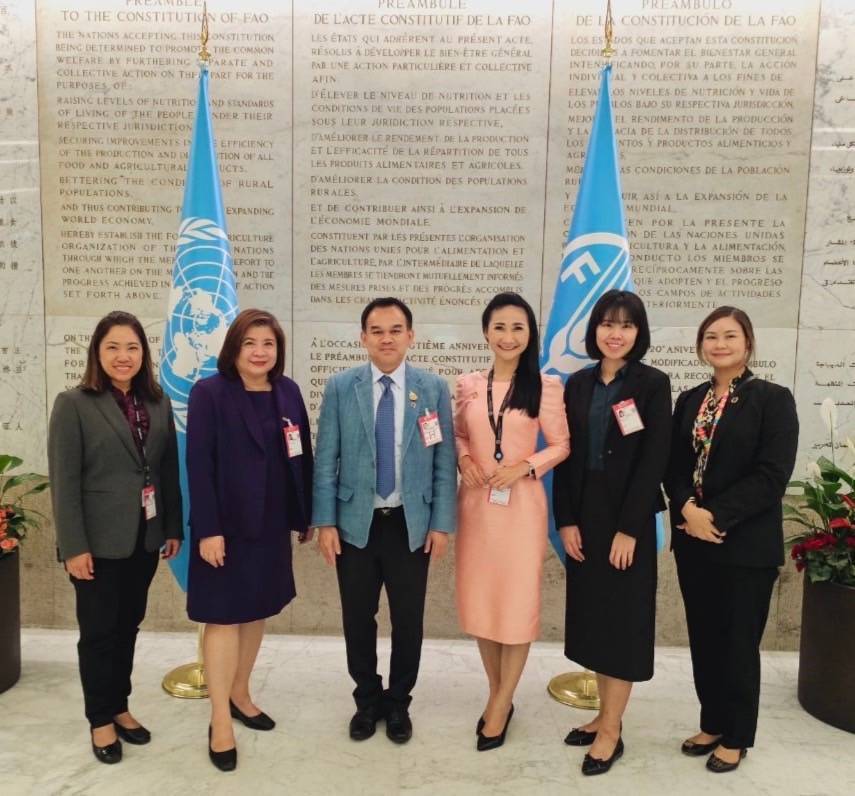 สศก. เยือนโรม อิตาลี ร่วมเวที CFS ครั้งที่ 52 โชว์ศักยภาพภาคเกษตรไทยด้านความมั่นคงอาหาร ในฐานะครัวของโลก 