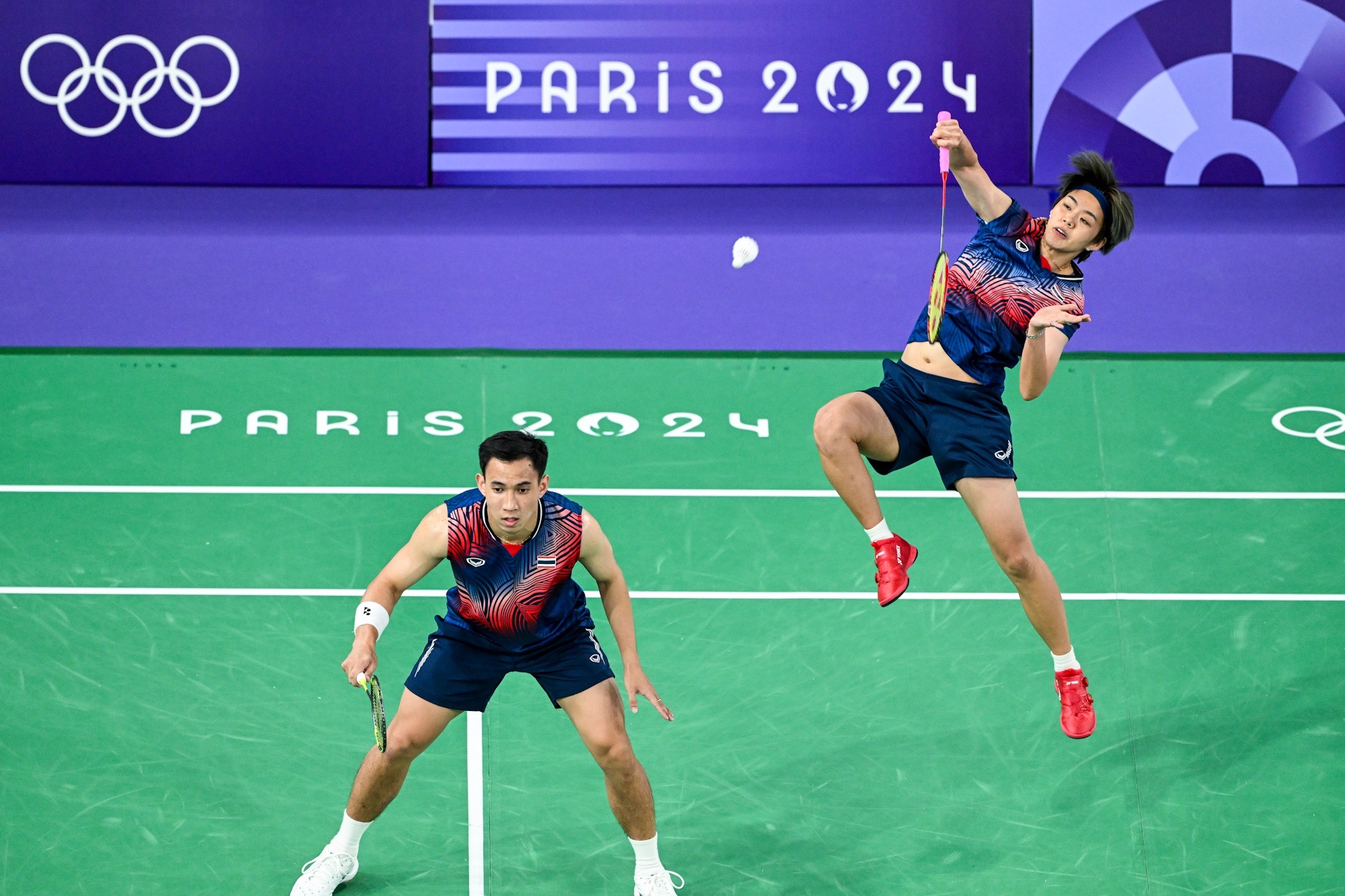 ประสานพลัง! "บาส-ปอป้อ" ไล่ตบลูกขนไก่ "แอลจีเรีย" แบดมินตันโอลิมปิก 2024