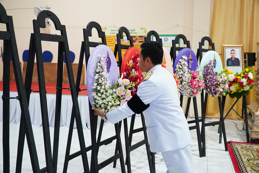 ในหลวง โปรดเกล้าฯพระราชทานน้ำหลวงอาบศพ พวงมาลา และพระราชทานเพลิงศพเป็นกรณีพิเศษแก่ อาสาสมัครทหารพราน บุญชู ที่เสียชีวิตจากการปฏิบัติหน้าที่ในพื้นที่ปัตตานี