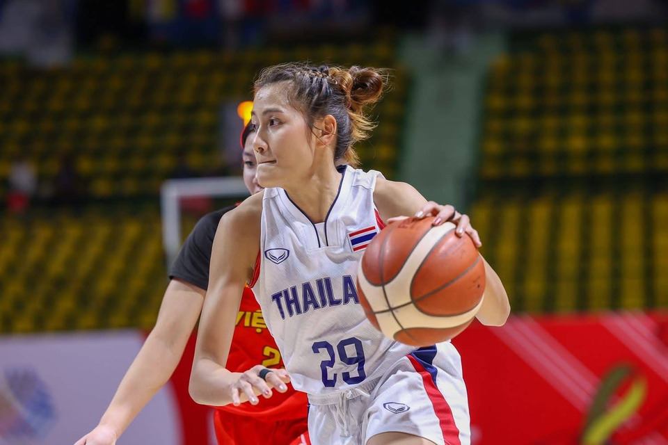 สาวบาสไทยผงาด! ยึดจ่าฝูงกลุ่ม เข้ารอบตัดเชือกซีเกมส์ 33 