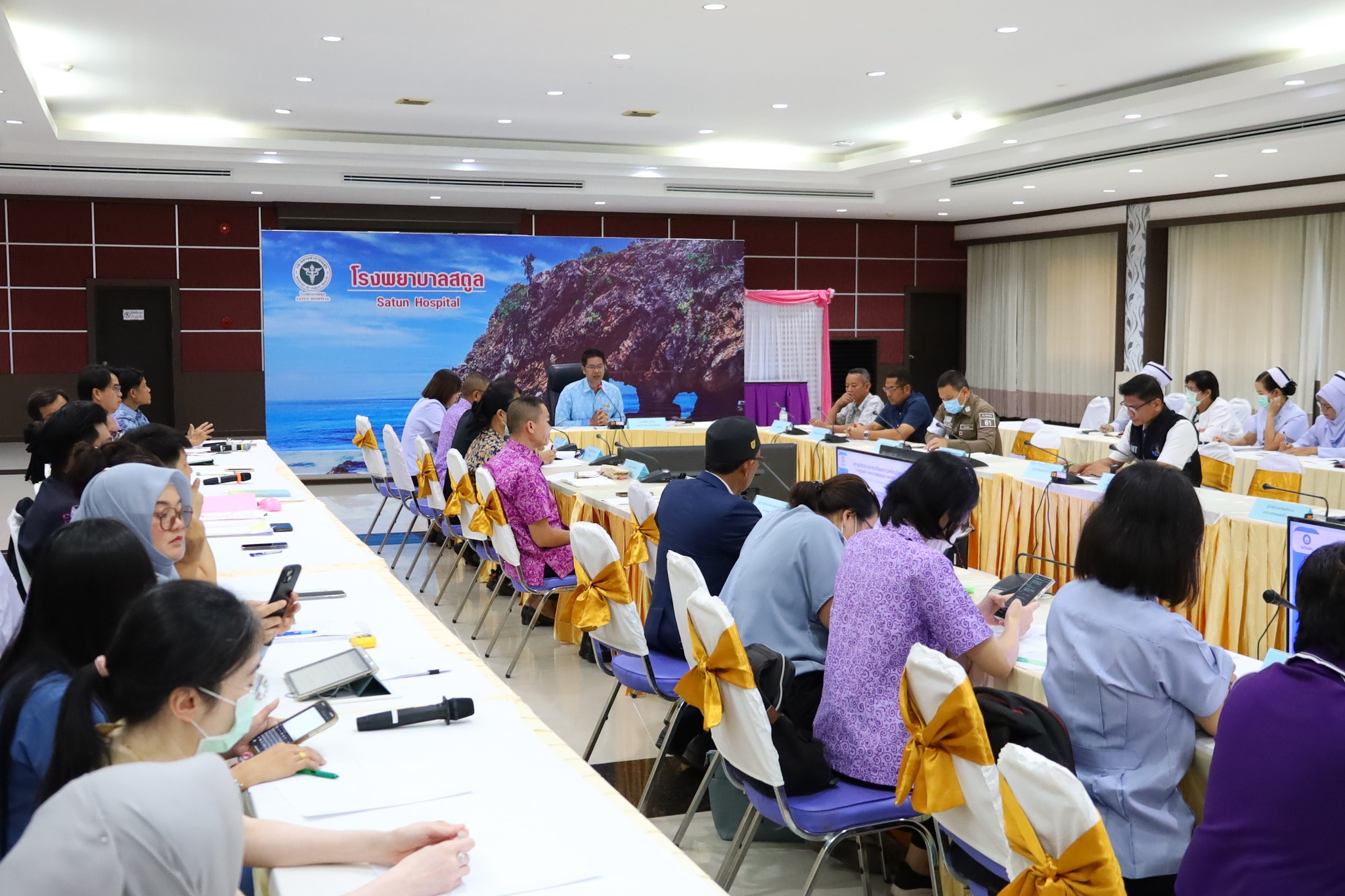 สตูลเตรียมพร้อมจัดโครงการ 'ราษฎรสุขใจ พลานามัยสมบูรณ์ แพทย์พระราชทาน' 23-24 ต.ค. นี้ 