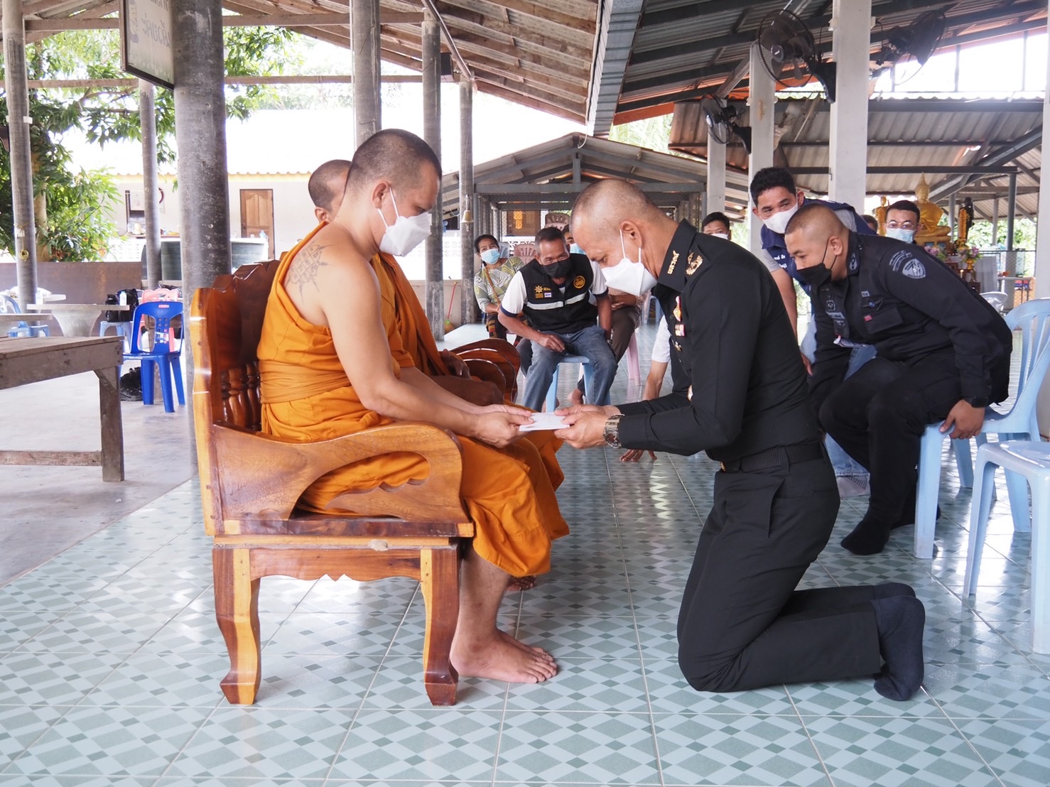 ผอ.ศปพร.ลงพื้นที่ อ.สุไหงปาดี ส่งเสริมกิจกรรมทางศาสนา ในช่วงสถานการณ์โควิด 19 