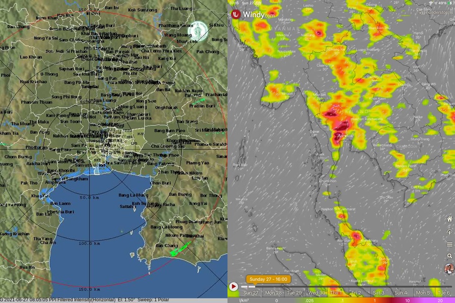 กทม. เช้าแดดจัดร้อนมาก ซักตากผ้าโลด ลุ้น! บ่าย-ค่ำฝนฟ้าคะนองดับร้อน