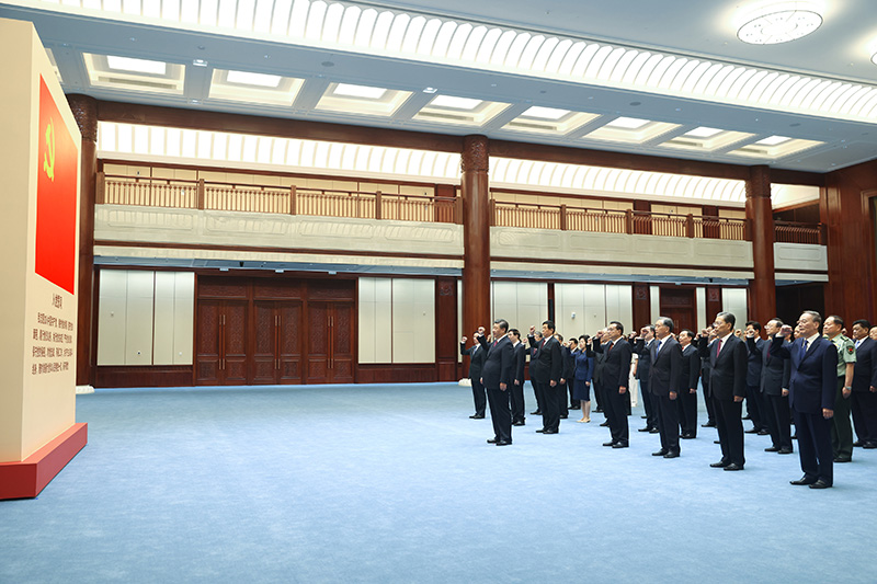 เปิดหอนิทรรศการประวัติศาสตร์พรรคคอมมิวนิสต์จีนอย่างเป็นทางการ