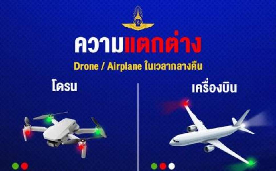 จับตาโดรน! "กองทัพอากาศ" วอน ปชช.แจ้งเบาะแสทันที #TeamThailand