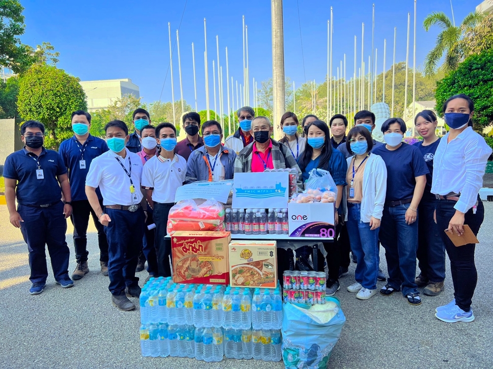 โครงการท่าเรือมาบตาพุด เฟส 3 ร่วมใจหนุนเครื่องอุปโภคบริโภค ช่วยผู้กักตัวในชุมชน  