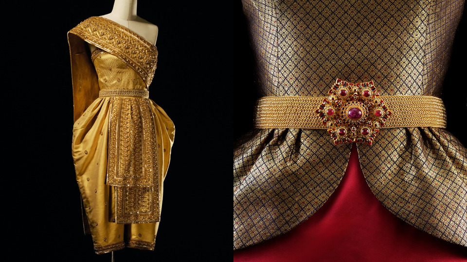 นิทรรศการราชพัสตราสู่สากล La Mode en Majesté. Royal Thai Dress From Tradition to Modernity