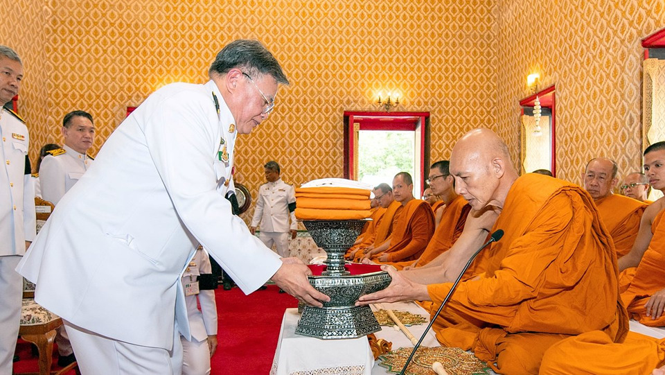 ม.เกษตรศาสตร์ ถวายผ้าพระกฐินพระราชทาน ปี 2568 ณ วัดเขาบางทราย ชลบุรี ยอดบริจาครวมกว่า 2.1 ล้าน