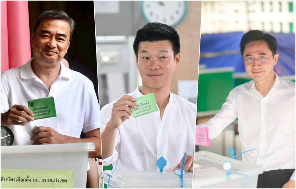 “แคนดิเดตนายกฯ-บิ๊กการเมือง” แห่ใช้สิทธิ์เลือกตั้งคึกคัก