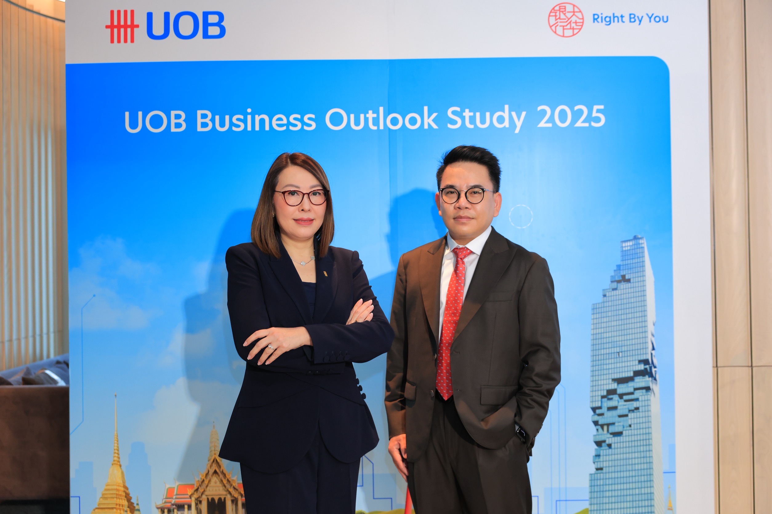 ผลสำรวจ UOB Business Outlook Study 2025 เผยภาคธุรกิจไทยมุ่งขยายโอกาสในภูมิภาค รับมือผลกระทบภาษีทรัมป์