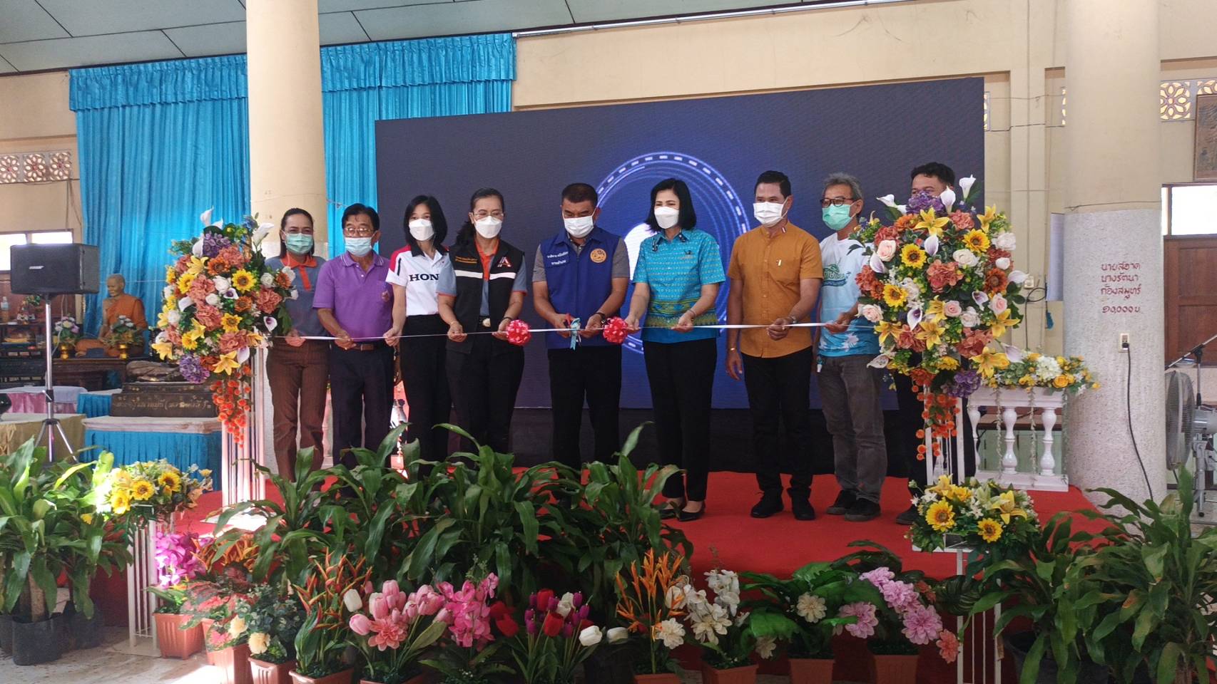 วท.สัตหีบ บูรณาการจัดกิจกรรมศูนย์ซ่อมสร้างเพื่อชุมชน ช่วยเหลือประชาชน 