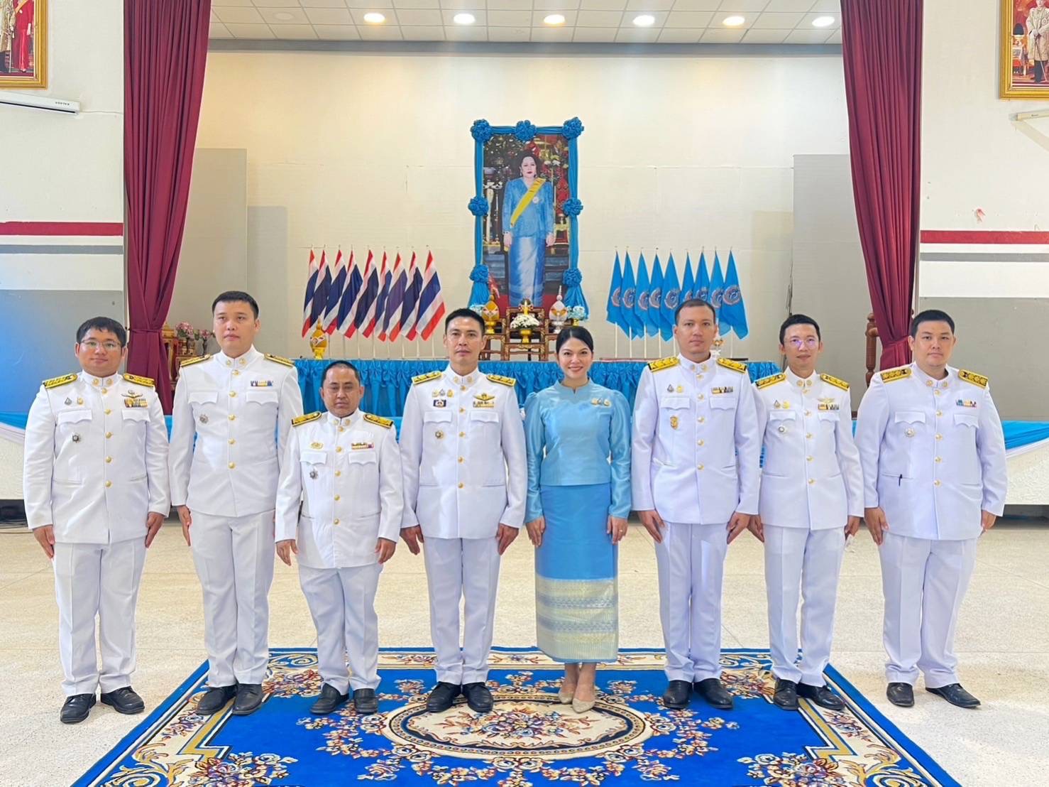 นายอำเภอสบเมย  นำทุกภาคส่วน จุดเทียนชัยถวายพระพรชัยมงคล  เฉลิมพระเกียรติ พระบรมราชชนนีพันปีหลวง 
