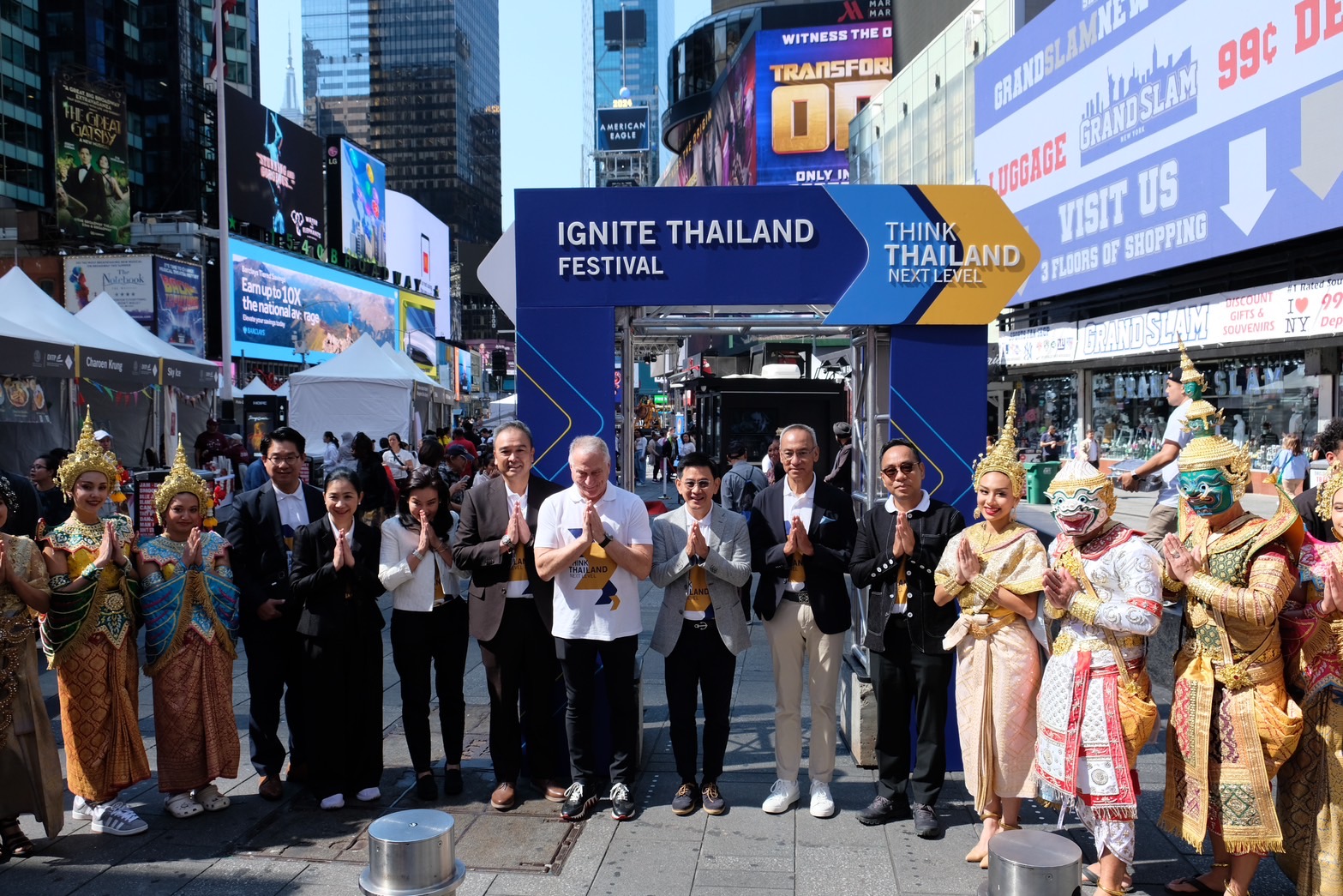 "พาณิชย์" ปักธงไทยกลาง Times Square โปรโมตอาหาร-Soft Power-แฟชั่นแบรนด์ไทย