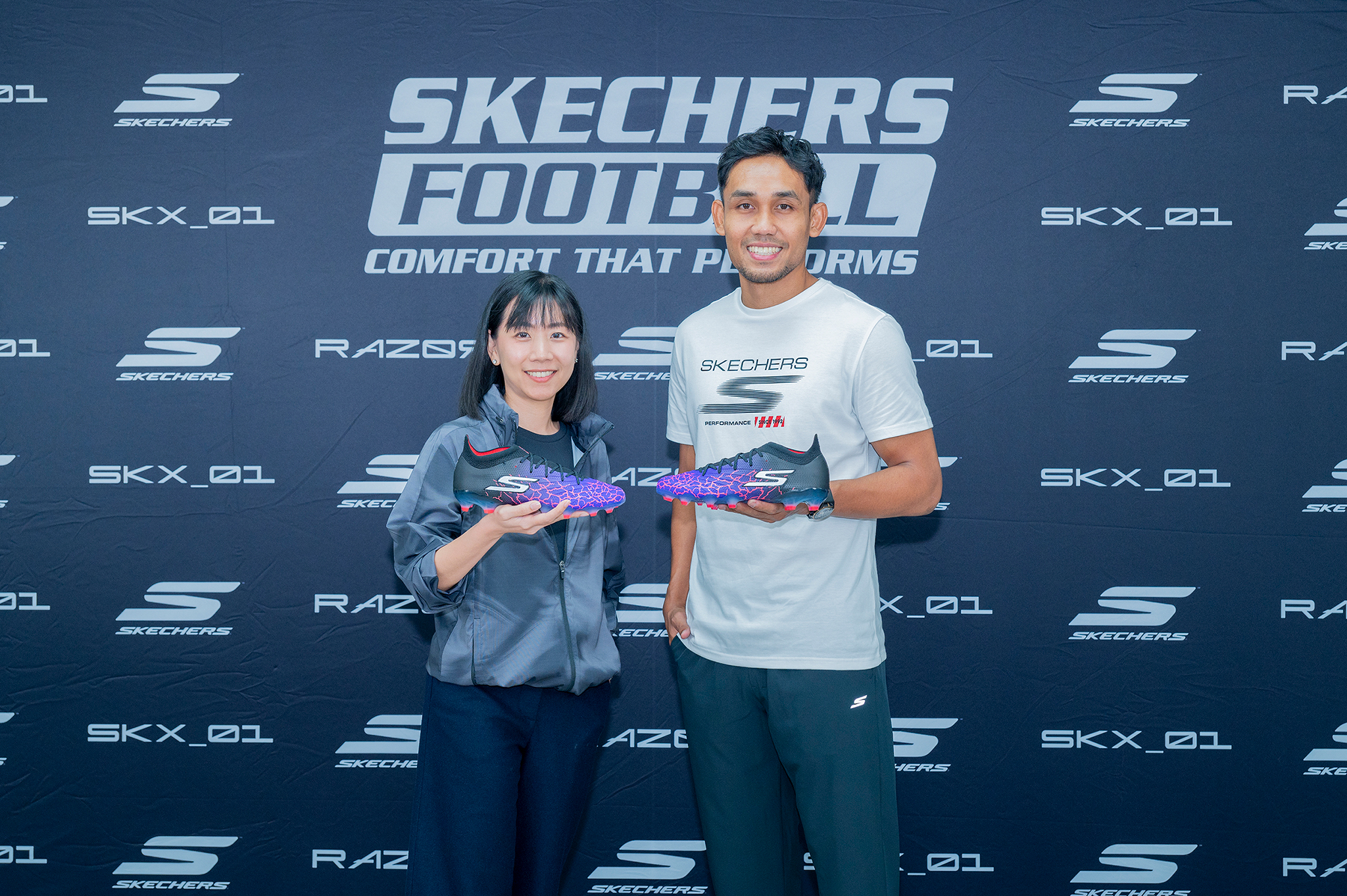 "สเก็ตเชอร์ส" เปิดตัวแบรนด์พรีเซ็นเตอร์รองเท้าฟุตบอลคนใหม่ล่าสุด 