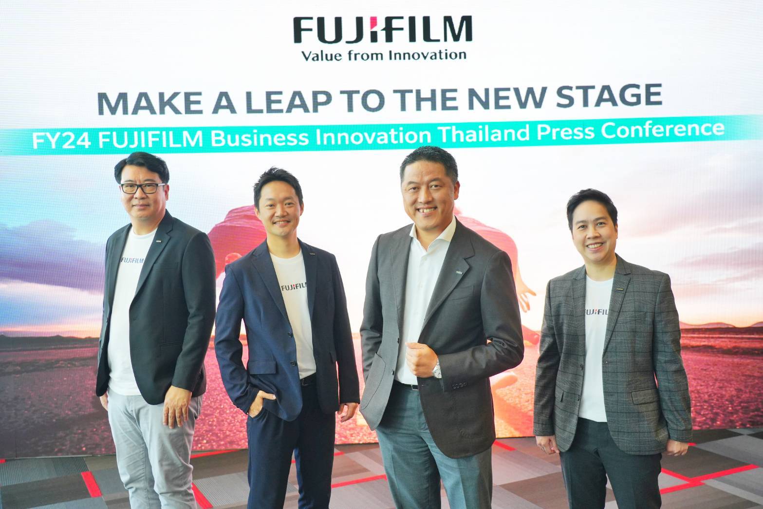 ฟูจิฟิล์ม บิสซิเนส อินโนเวชั่น ชูกลยุทธ์ “Make a Leap to the New Stage” ด้วยนวัตกรรมสู่ความเป็นผู้นำในธุรกิจโซลูชั่น-เครื่องพิมพ์ในไทย