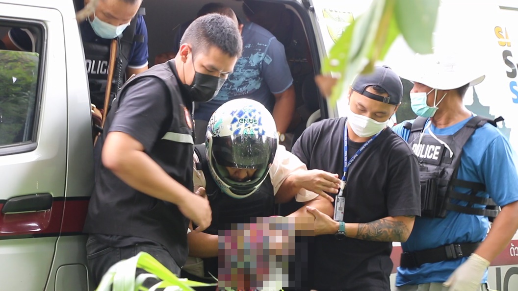 ตำรวจหิ้วปีก "ประสิทธิ์" มือฆ่าแม่ค้าขอนแก่นทำแผนประกอบคำรับสารภาพ