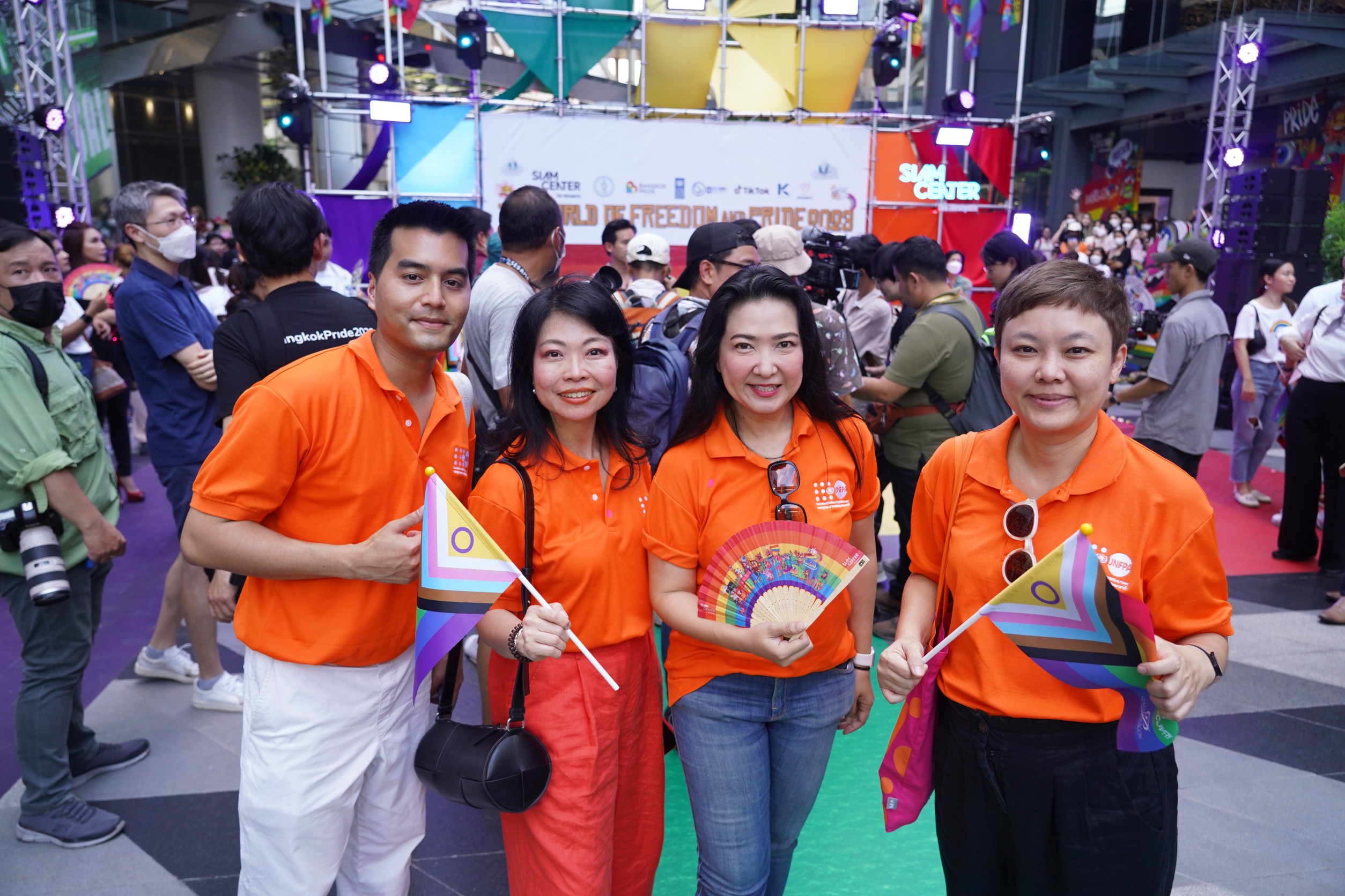 UNFPA ร่วมขบวน “ขบวนบางกอกไพรด์ 2023” หนุน 6 ประเด็นรณรงค์ เฉลิมฉลอง “Pride Month” 