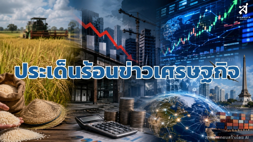 ประเด็นร้อนข่าวเศรษฐกิจ วันที่ 3 สิงหาคม 2569