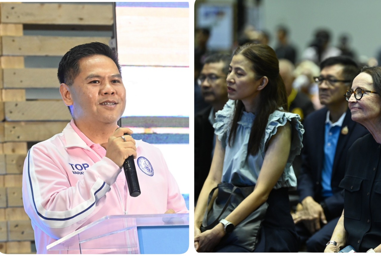 “วราวุธ” ขอบคุณ “มาดามแป้ง” หนุน โครงการ “คลองเตยดีดี” ดัน ผลงาน ม.ฮาร์วาร์ด ออกแบบพัฒนาพื้นที่อยู่อาศัย ยกระดับคุณภาพชีวิต 