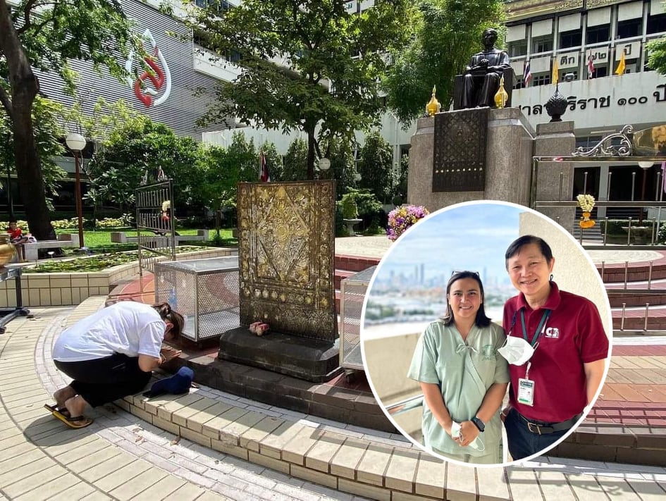 'ปาน ธนพร'สำนึกพระคุณผู้สร้าง รพ. หลังผ่าตัดใหญ่ผ่านพ้นด้วยดี ติด#ฉันเกิดศิริราช