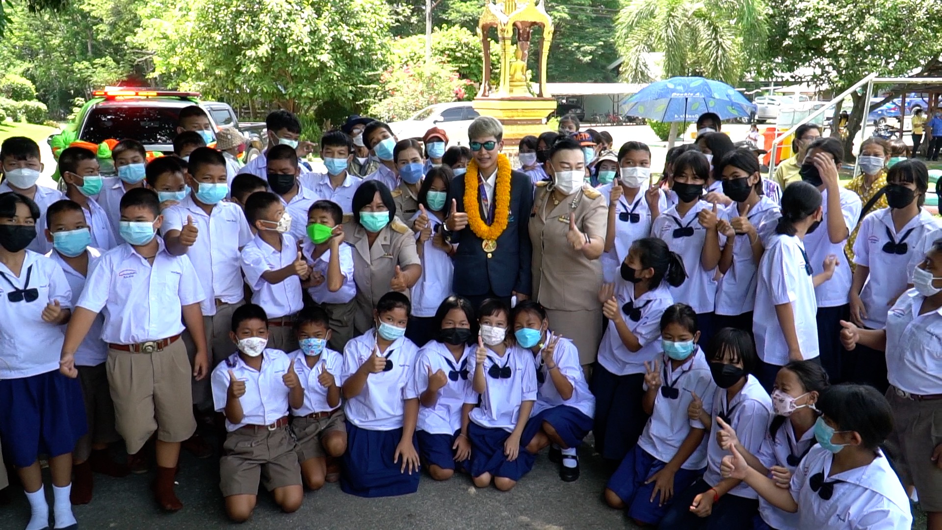 ต้อนรับฮีโร่เหรียญทองซีเกมส์กลับบ้านที่ชัยนาท