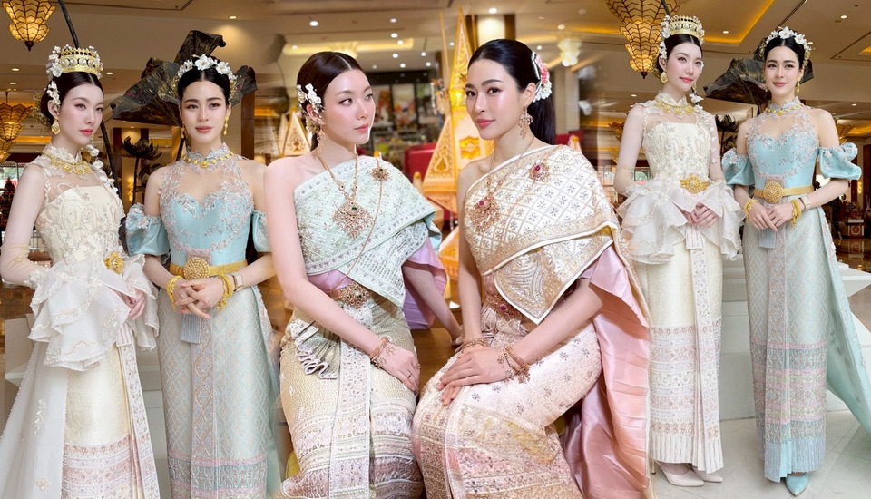 ย้อนชม "วนัช กูตูร์" แปลงโฉม "หลิง-ออม" ในลุคชุดไทยประยุกต์  ร่วมงาน "Lanna Culture & Sky Lantern 2025"