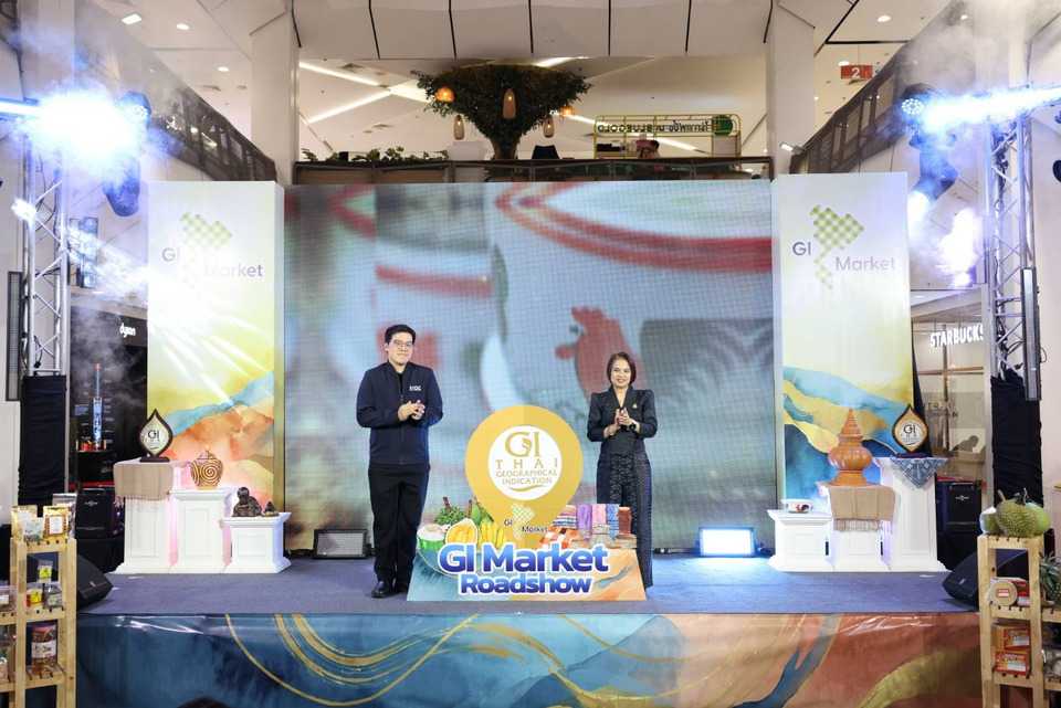 กรมทรัพย์สินทางปัญญา ชวนเที่ยวงาน “GI Market Roadshow” ยกขบวนสินค้า GI ทั่วไทย พร้อมมินิคอนเสิร์ตจากศิลปินชื่อดัง 3 – 9 ส.ค.นี้