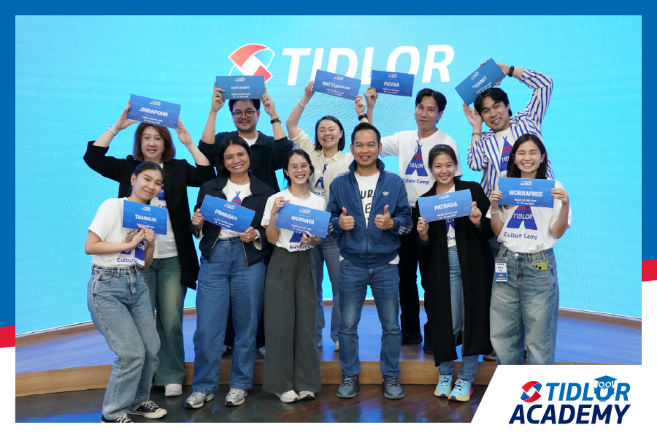 Tidlor Academy สร้างพื้นที่เรียนรู้ แชร์ประสบการณ์วัฒนธรรมองค์กรยั่งยืนใน TIDLOR Culture Camp