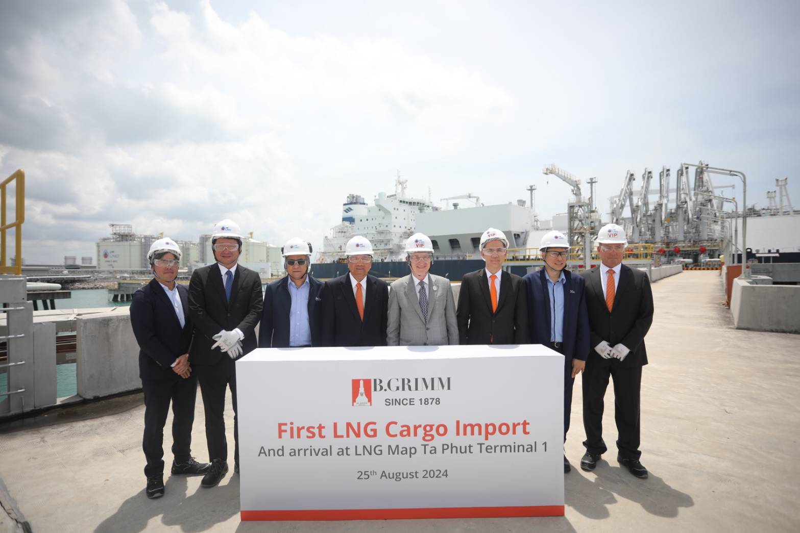 "บี.กริม แอลเอ็นจี" ประกาศความสำเร็จ นำเข้า LNG ล็อตแรก 6.5 หมื่นตัน รุกจำหน่ายโรงไฟฟ้าในเครือ บี.กริม 
