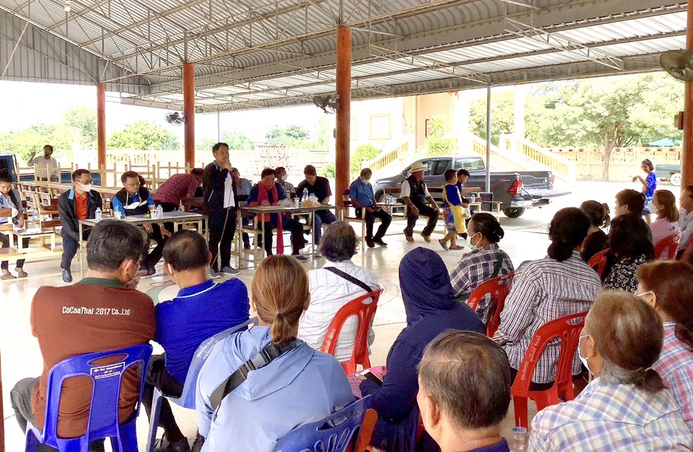 สชป.12 ประชุมหารือบริหารน้ำในช่วงสภาวะฝนทิ้งช่วง พร้อมวางแผนจัดรอบเวรการส่งน้ำ
