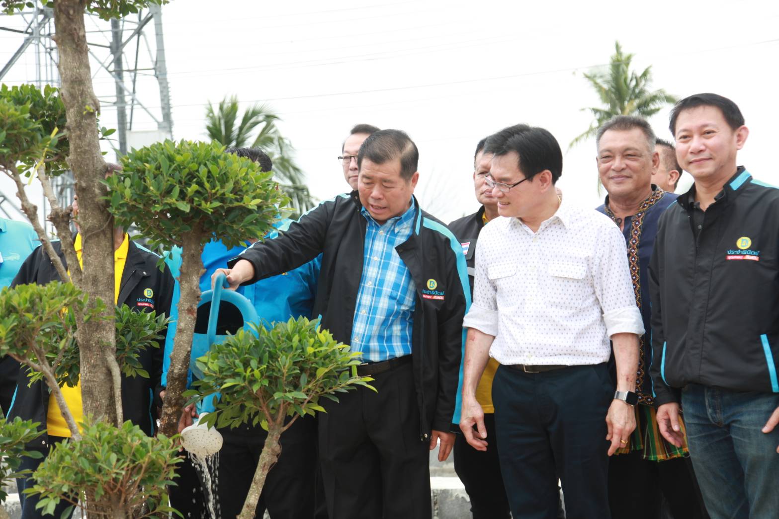 พิธีเปิดที่ทำการสาขาพรรคประชาธิปัตย์เขตหนองจอก