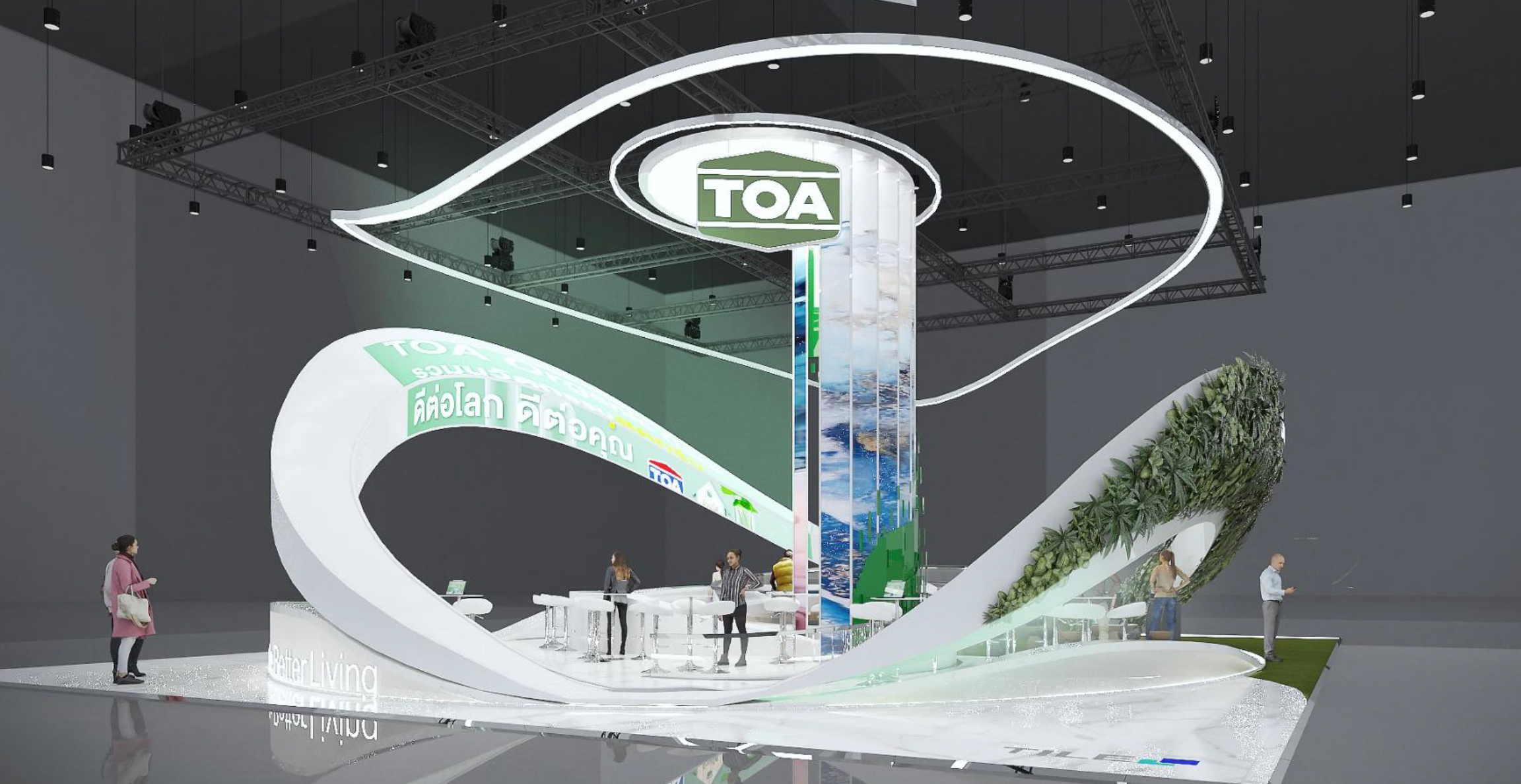 "TOA" ยกทัพนวัตกรรมสี และวัสดุก่อสร้างแบบครบวงจร ร่วมงานสถาปนิก’65