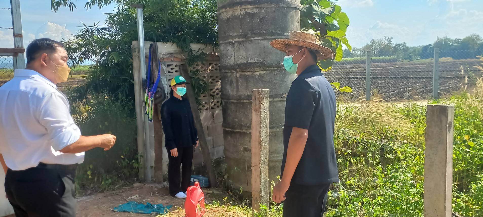 “นายกเคี้ยง”- “กำนันดม” ร่วมลงพื้นที่หาแนวทาง พัฒนาแหล่งน้ำเพื่อเกษตรกร
